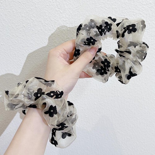 Fairy-like high-end organza mesh flower hair band, headband, headband, women's fashion hair accessories wholesale