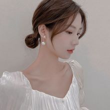 925银针2024年新款时尚简约ins耳环女小众设计感高级流苏长耳坠女