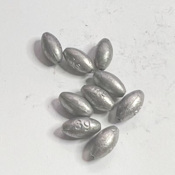 Cross-border olive-shaped lead pendant