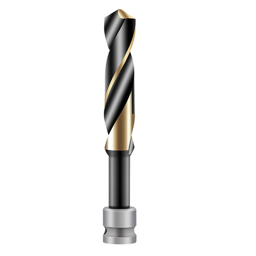 Template drill electric wrench woodworking reamer drill extended twist drill bit wood board hole opener aluminum alloy hole drill bit