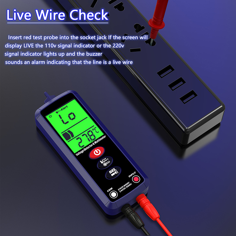 HY801防烧全自动数字万能表多功能智能万用表自动手动双模电压仪