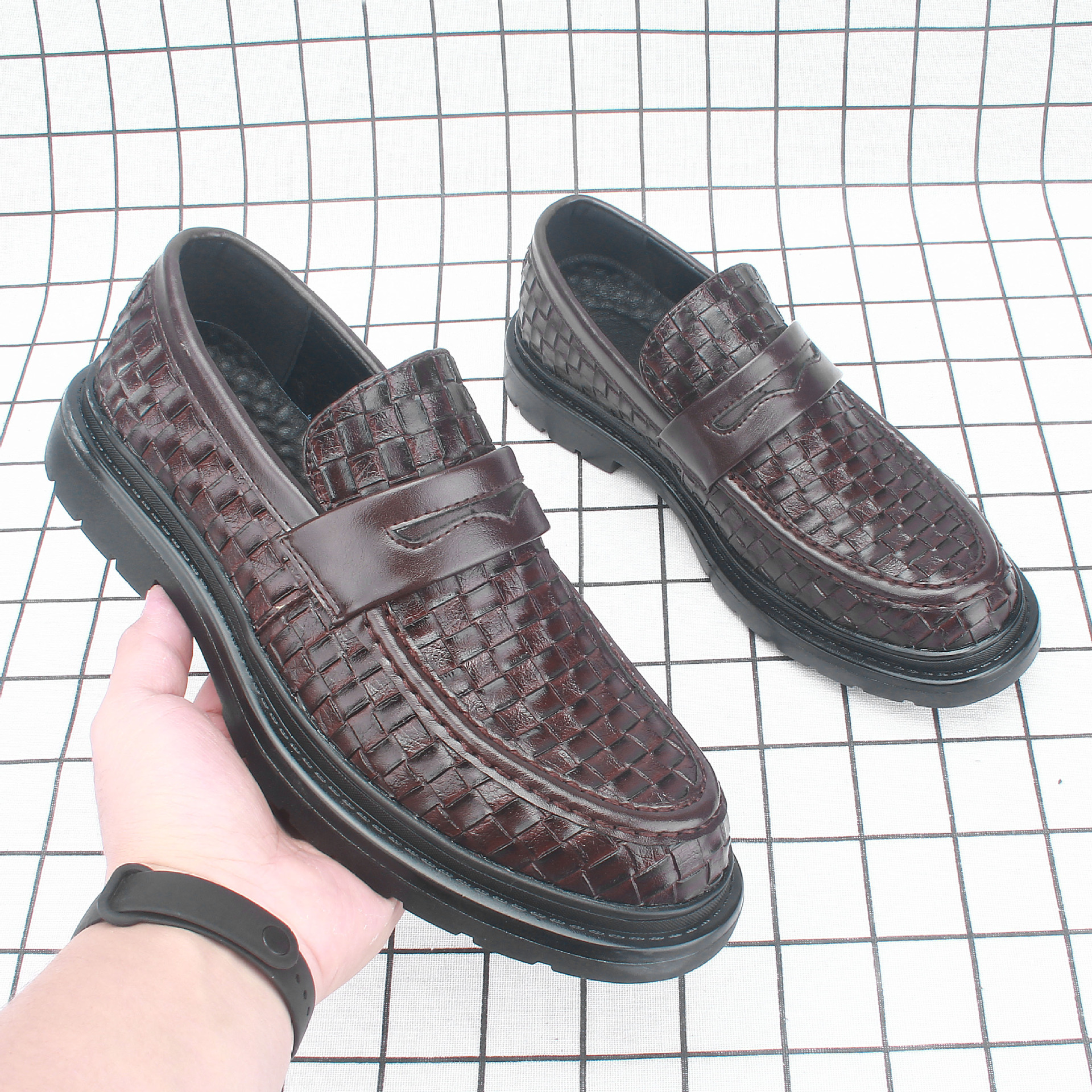 ��ʿ���ŵͰ�����ƤЬ�����¿��֯��Ь������װӢ����Ь386