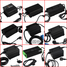 电动叉车充电器蓄电池充电机12V24V合力小金刚搬运车堆高充电