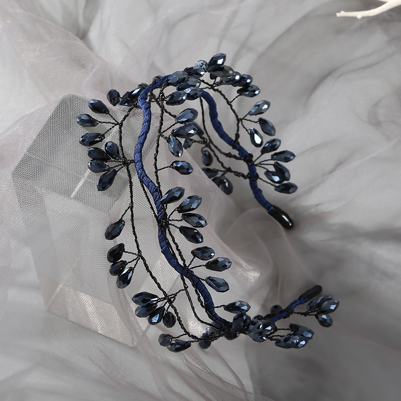 *Crystal Headband-Klein Blue*