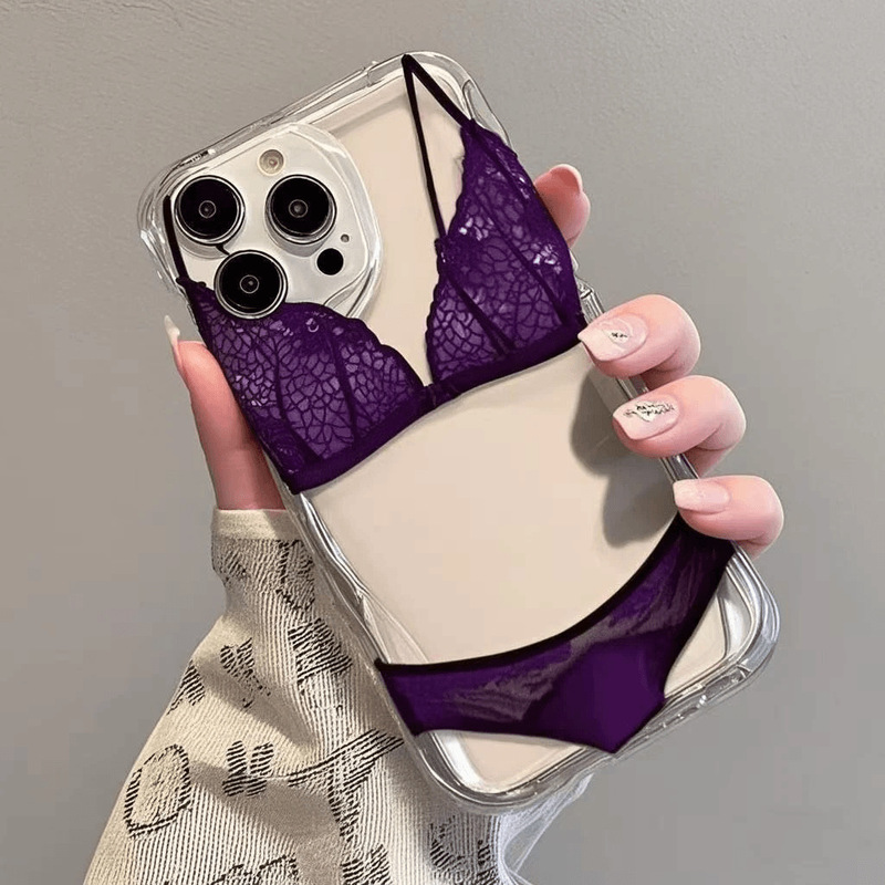 Bikini-Themed Phone Case for iPhone 16, iPhone 17 Pro, 13, 15, Soft Silicone Case for iPhone 12, Scratch-Resistant for New Year