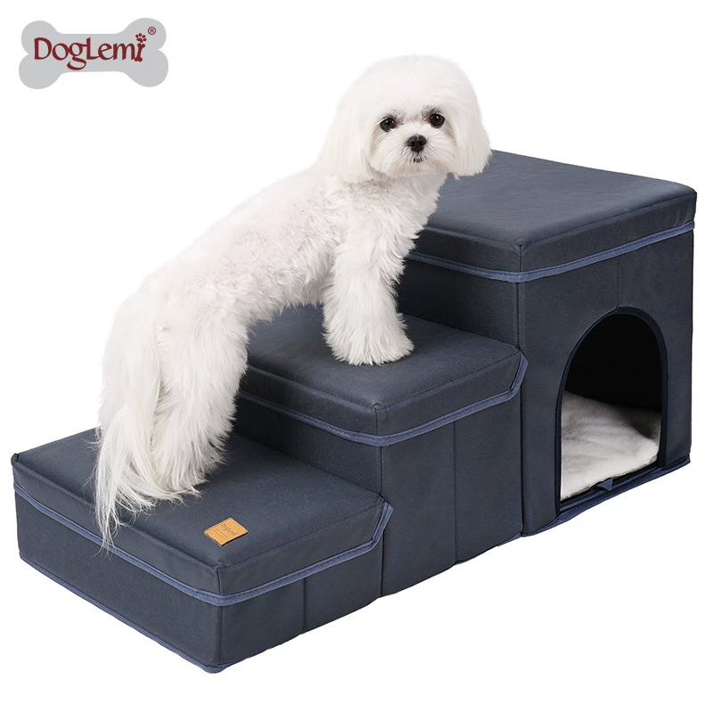 Складная лестница для собак, ступеньки для кровати, дивана, лестница для щенков, товары для животных