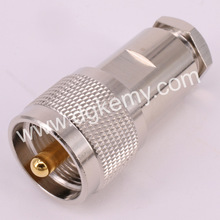 UHFֱ^PL259 RG58 LMR195lBClampiʽ UHF-J3