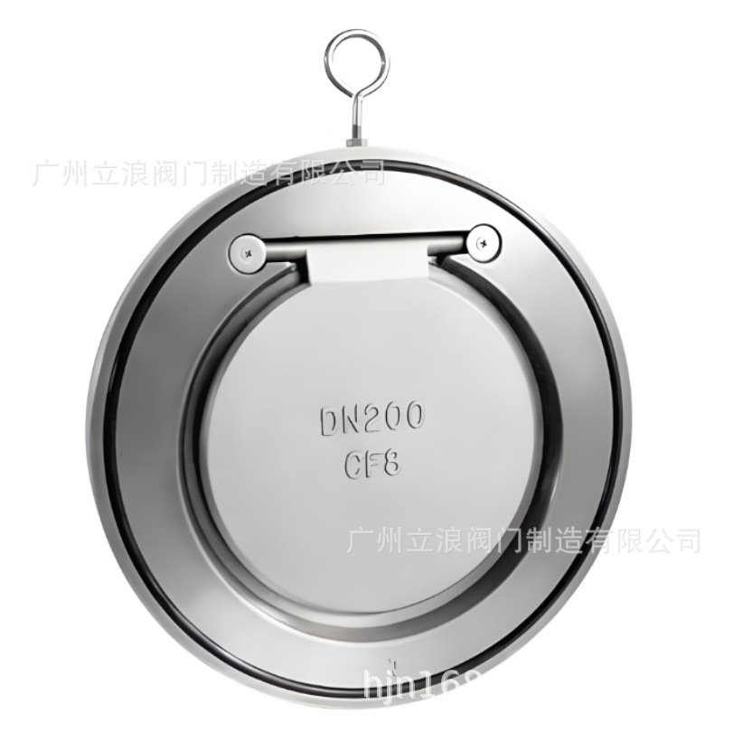 对夹不锈钢圆片式 H74X-16P