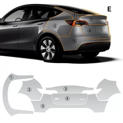 car clothing TPU film – Car paint protective film - package-4-20-24-tesla-y