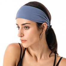 寧波安玖夏季新款運動發帶女止吸汗頭戴頭巾跑步運動瑜伽健身束發