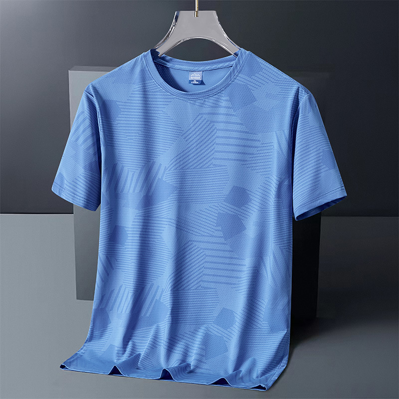 Summer Thin Camouflage Ice Cool Elastic Quick-drying Men's T-shirt Short-sleeved Men's T-shirt Ice Silk Short-sleeved T-shirt Men's Summer Thin Camouflage Ice Cool Elastic Quick-drying Men's T-shirt Short-sleeved Men's T-shirt Ice Silk Short-sleeved T-shirt Men's