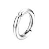 Steel ear clips, 2.5mm