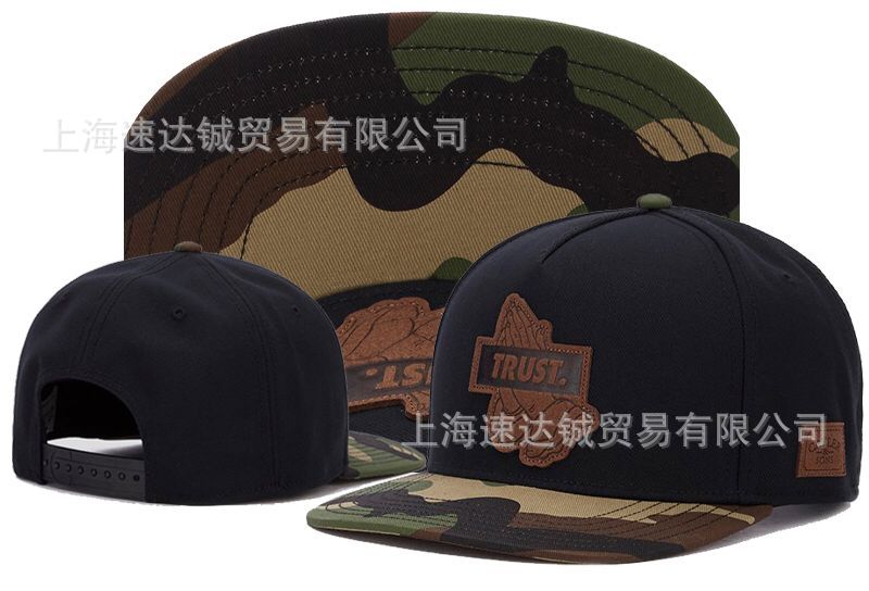 Mayorista comercio exterior sombrero plano sombrero ajuste sombrero sombrero de automóvil sombrero de moda americana sombrero de sol sombrero de sol