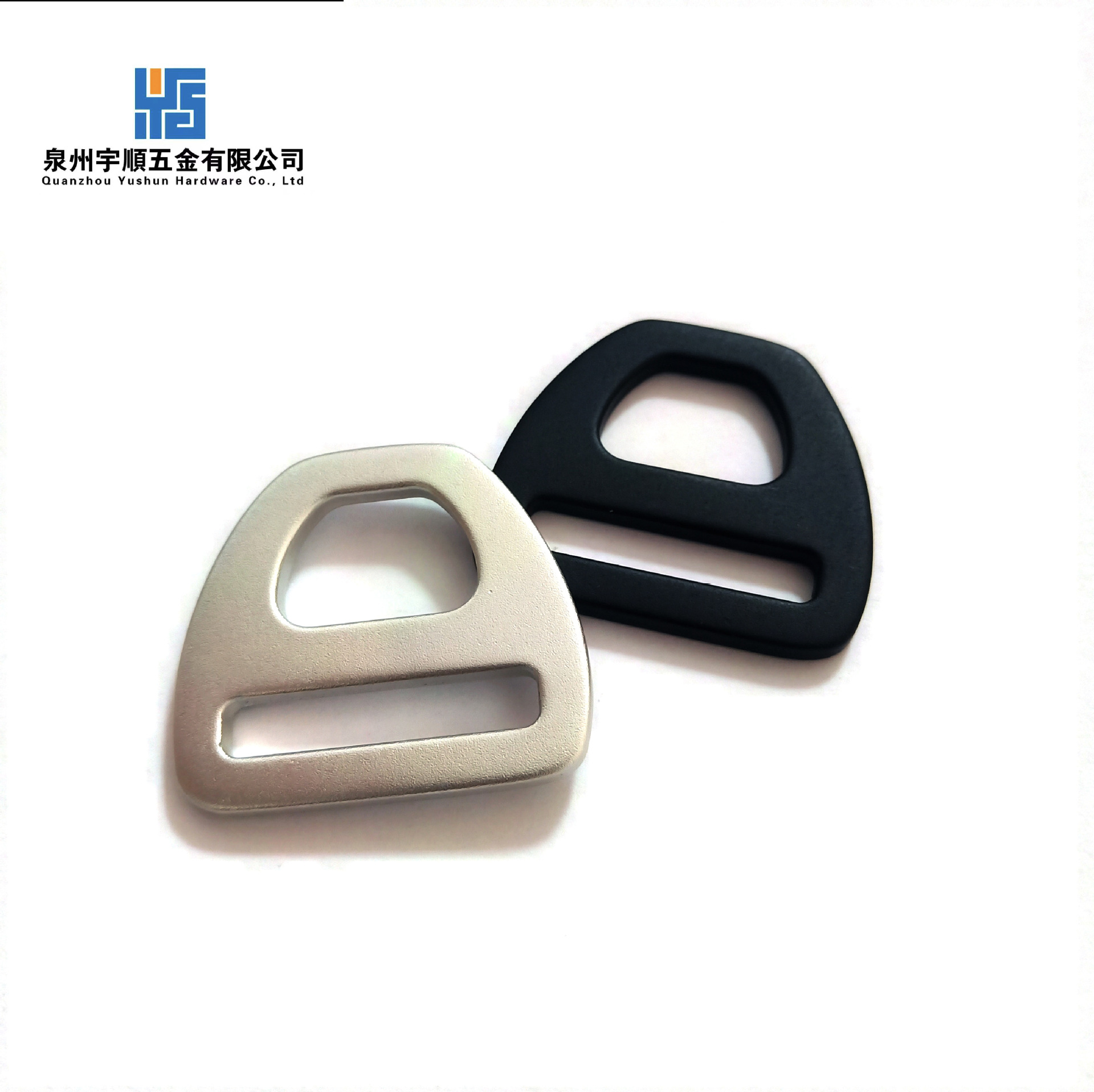 航空铝金属材质D扣箱包五金配件背包织带扣宠物扣