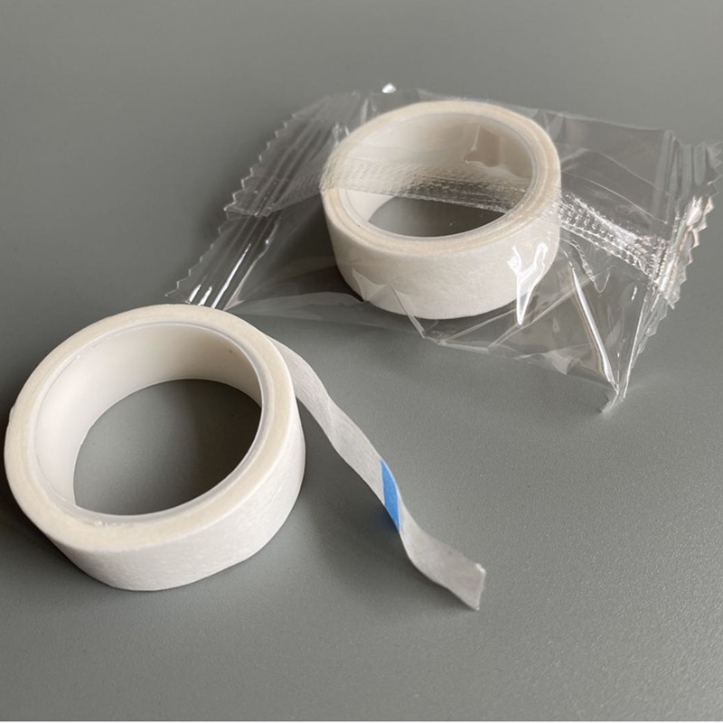 Beauty Eyelash Tape Manicure Individually Packaged Non-Woven Tape Emergency Accessories Paper Tape Breathable 1.25*450