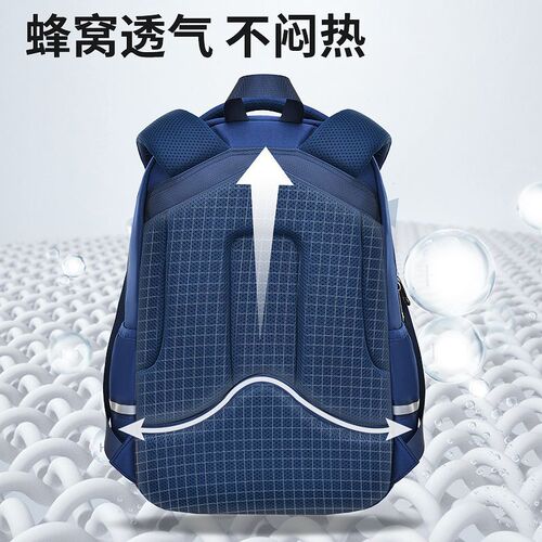Sesame Baby's new elementary school schoolbags, boys' lightweight casual children's backpacks for grades 1-3-6, student backpacks