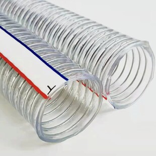 High Quality 200mm PVC Spiral Suction Pipe Water Pump Hose