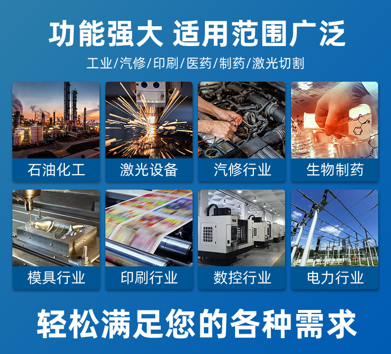 Lu Dian Screw Air Compressor Permanent Magnet Variable Frequency Silent All-In-One Machine Four-In-One Industrial Grade Oil Field Air Compressor