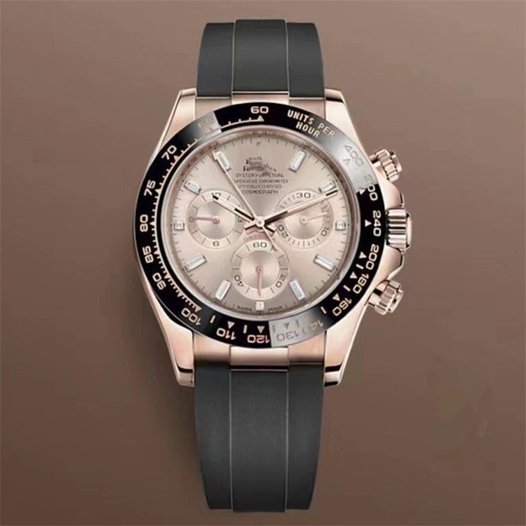 Laojiaditong transfronterizo toma un reloj mecánico de tres ojos y seis agujas para hombre, reloj multifuncional con cinturón de acero para hombre