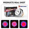 Hot Wheels angel Eye led The headlamps Motorcycle lights Devil Eye Multicolor laser The headlamps Headlamp