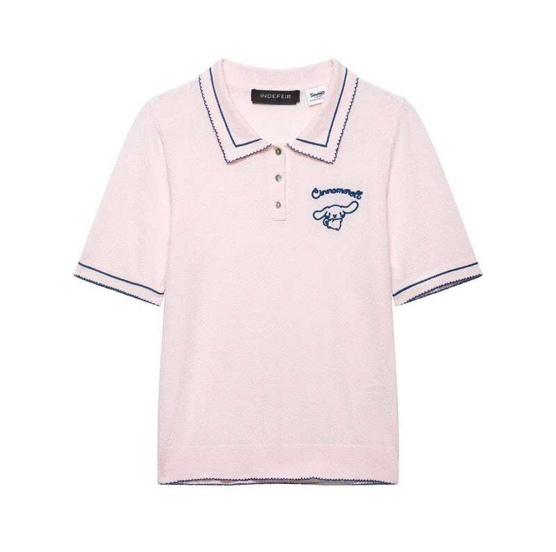 Za Cross-Border European and American Foreign Trade Women's Clothing Aliexpress Hot-Selling Summer Simple Versatile Sanrio Hello Kitty Knitwear