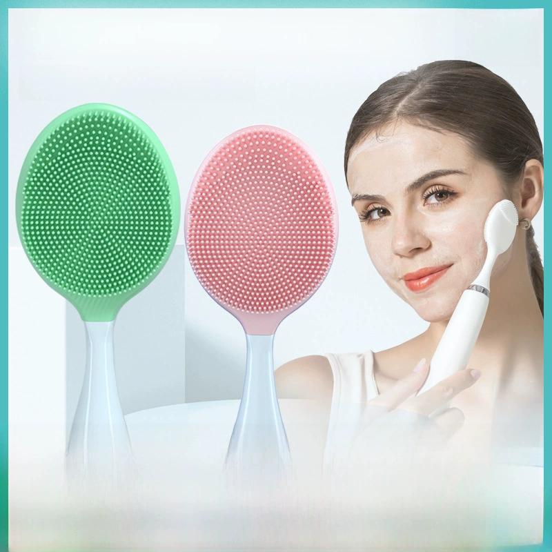 Silicone changeable toothbrush for face washing, silicone brush, cleansing milk