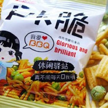 五味园 pk脆 Q薯条 点心堡 麻辣烫 独立小包 鲜香酥脆每箱10斤