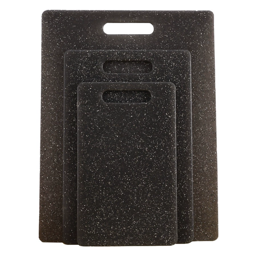 Разделочная доска из трех частей, имитация мраморности, бытовая Двусторонняя пластиковая разделочная доска, кухонная Нескользящая разделочная доска, костюм оптом