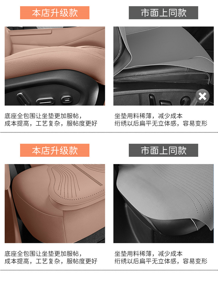 New Model Special Car 26 Models for Zero Run C11 Saddle Pad Car Seat Cushion All-Season Full-Cover Seat Cover Manufacturer Wholesale