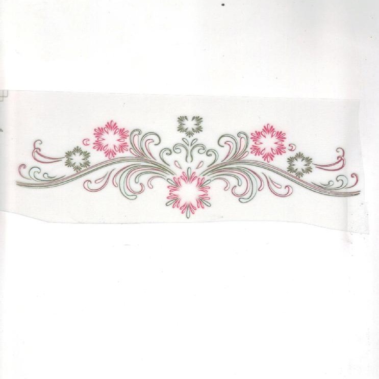 激光切割烫图 镭射烫画 激光烧花烫图