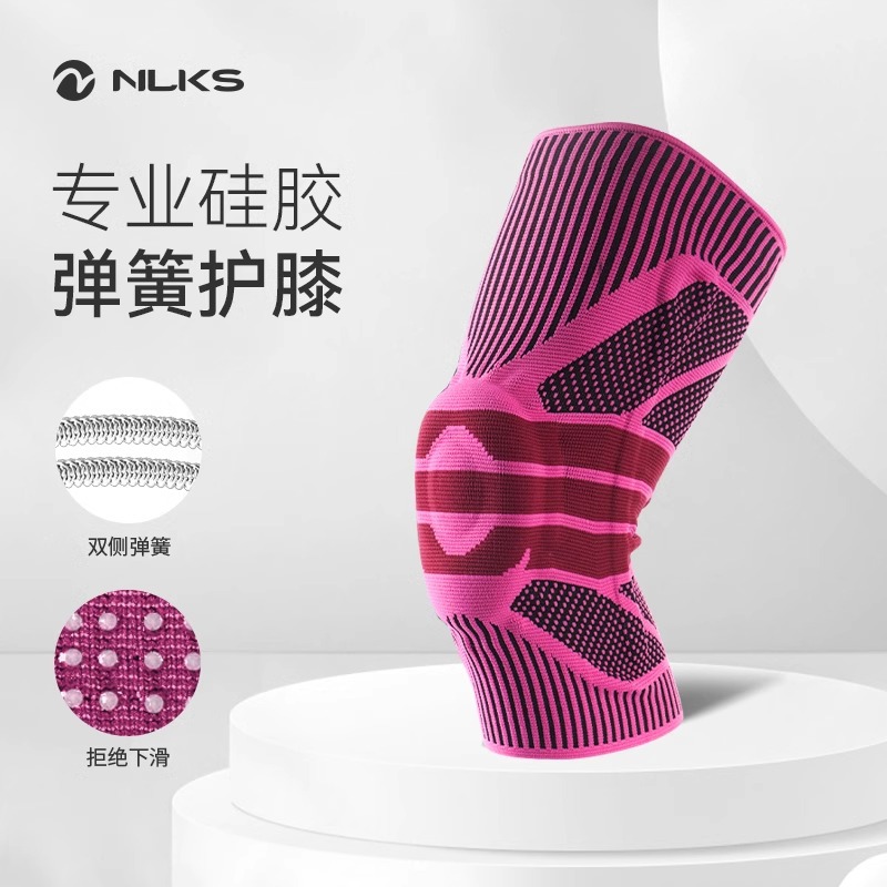 rodillas al aire libre verano resorte de silicona rodillas respirantes antideslizantes hombre montaña correr baloncesto montar protector de punto