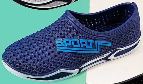 Baotou Sandals Men's Summer Beach Shoes Wholesale Plastic Anti-Slip Bird's Nest Croc Shoes Mixed Batch Outdoor Delivery Recording