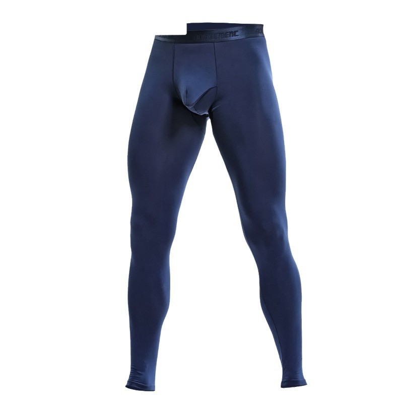 Men's Warm Pants Men's Gun-bullet Separate Autumn Pants Men's Thin Tight Warm Leggings Youth Pants Autumn and Winter