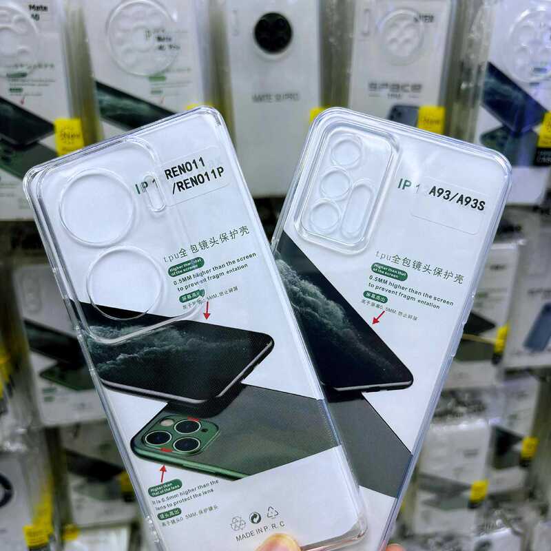 Suitable for Oppo Mobile Phone Case A6Pro Transparent Anti-Fall Silicone Stereo Creative New High-End Simple Protective Case