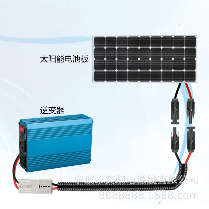 MC410AWG太阳能电池板连接器用于太阳能发动机逆变器电池组电源线
