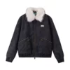 6105 black (removable fur collar)