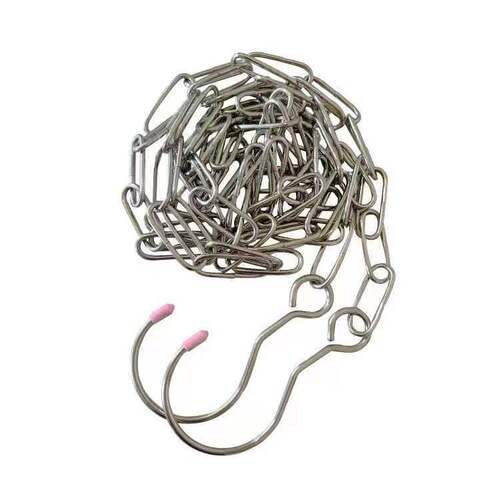 Stainless steel clothes drying chain, balcony clothes drying artifact, dormitory outdoor drying sheet, outdoor windproof