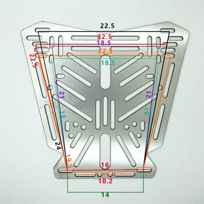 Aluminum Alloy Stainless Steel Tail Child seat shed