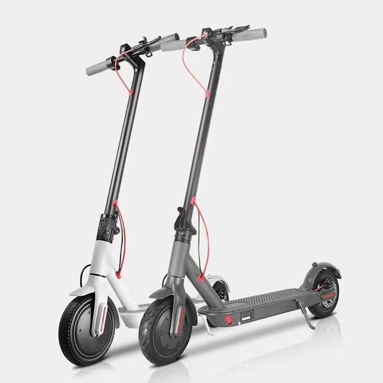 Electric Scooter, Foldable Lithium Battery, Portable Folding Two-Wheeled Electric Scooter, Lightweight Adult Two-Wheeled Scooter