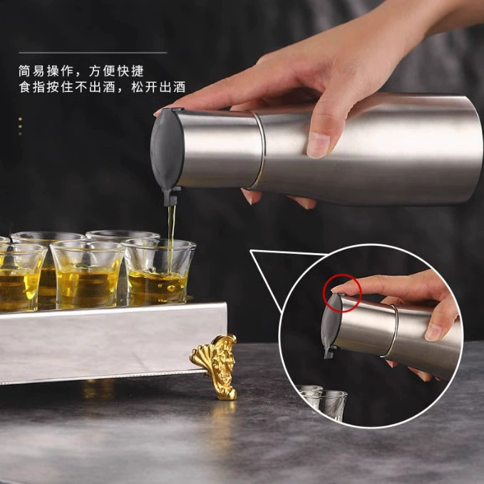 Разделитель вина из нержавеющей стали бар KTV маленький кувшин для вина 304 маленький кувшин для вина