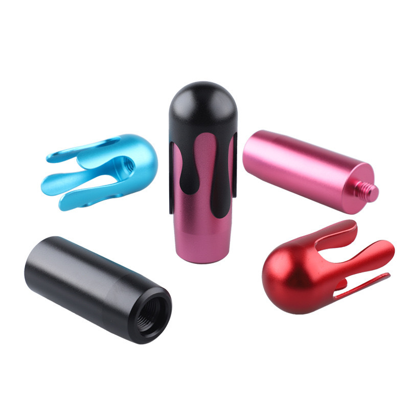 (2개) 새로운 2024 새로운 크로스 국내 대외 무역 자동차 용품 맞춤형 아이스크림 기어 헤드 유니버설 벨트 액세서리