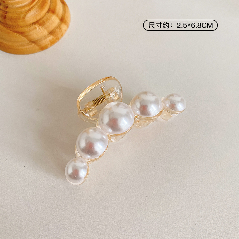 Internet celebridad clip de metal grande clip de tiburón japonés y coreano elegante temperamento espalda Cabeza pelo agarre de alto grado horquilla tocado