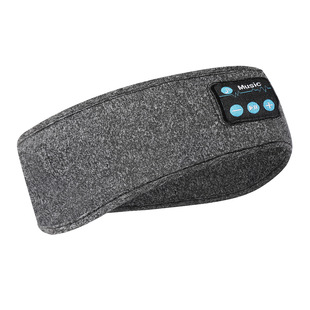 Bluetooth Sports Headband Headphones Wireless Music Mask Earplugs Perfect for Side Sleepers Yoga Workout Running Belt