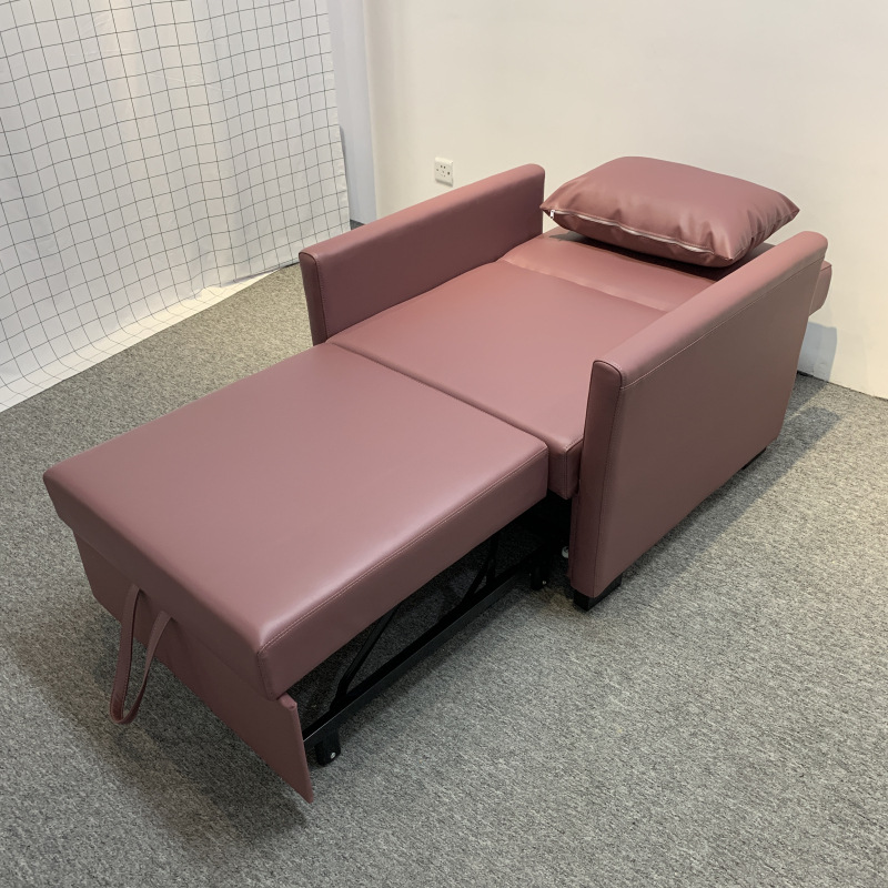 Moderno simple simple sofá cama plegable de alquiler de casa pequeña sala de estar sofá cama de tela desmontable