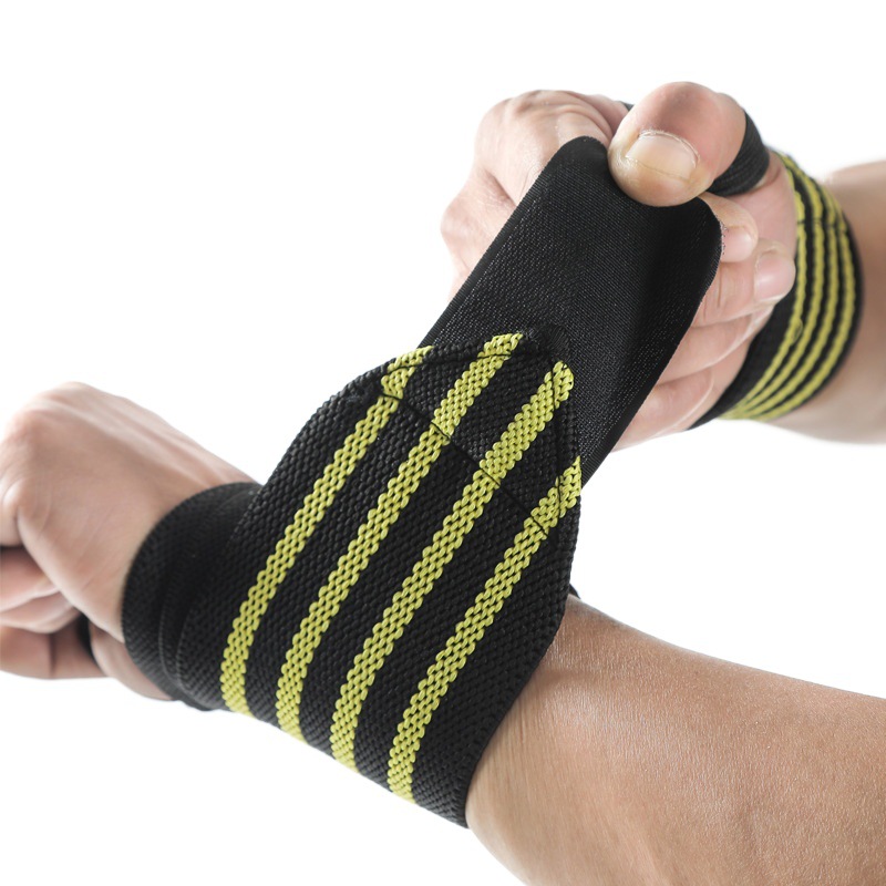 Strength strap wrist guard sports weightlifting fitness training horizontal bar power winding protective gear bodybuilding sports wrist guard wholesale