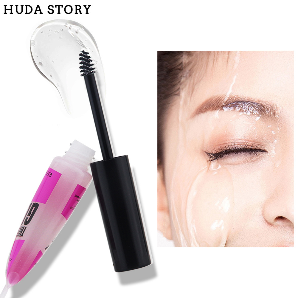 huda story Shaping Eyebrow Gel: Transparent water-resistant eyebrow shaping glue, natural, long-lasting and three-dimensional eyebrow gel undefined