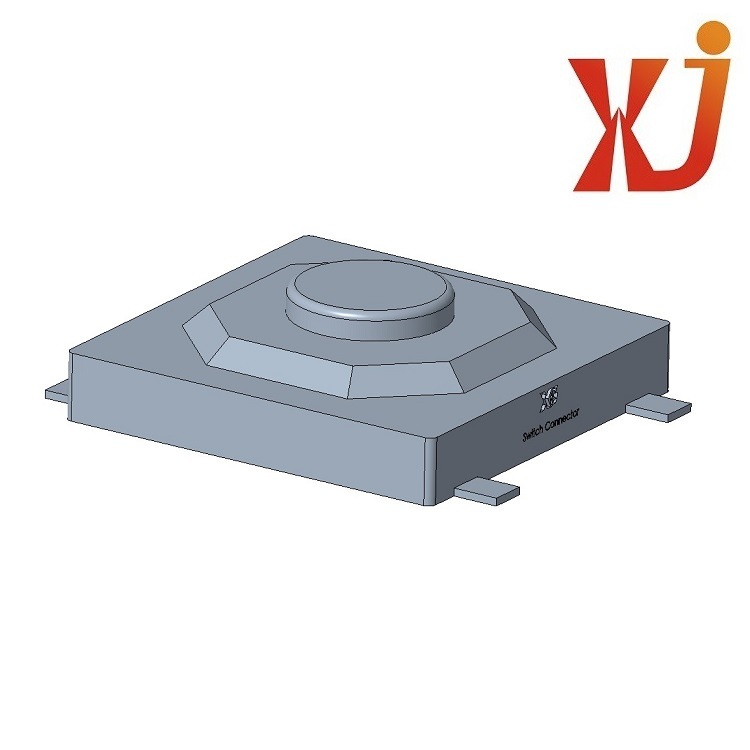 4*4mm轻触开关/直脚卧式贴片 2Pin/轻触按钮开关/触觉开关