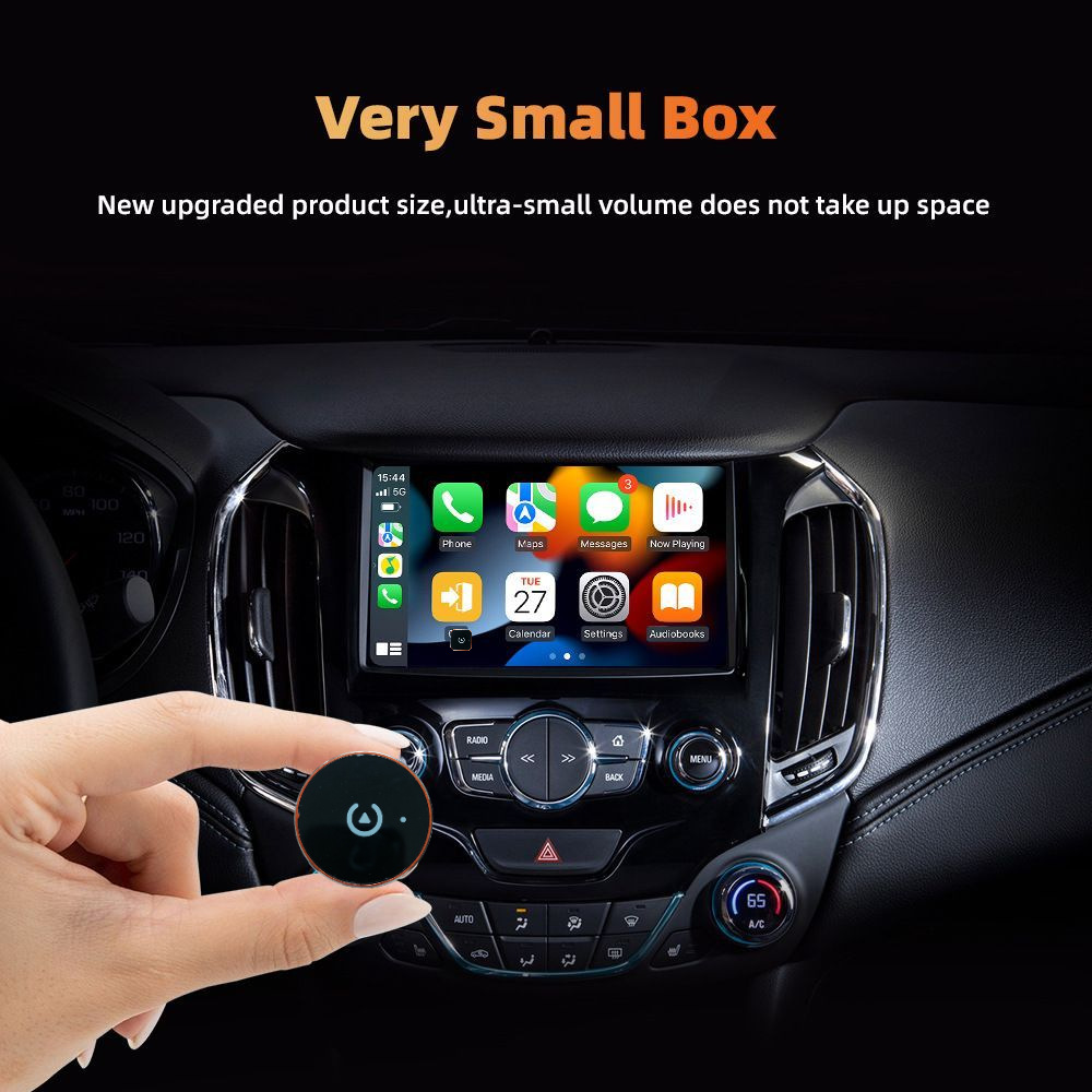 Cross-Border Wireless Carplay Box Smart Car Screen Projection Converter 2-in-1 Android Autocarplay Box