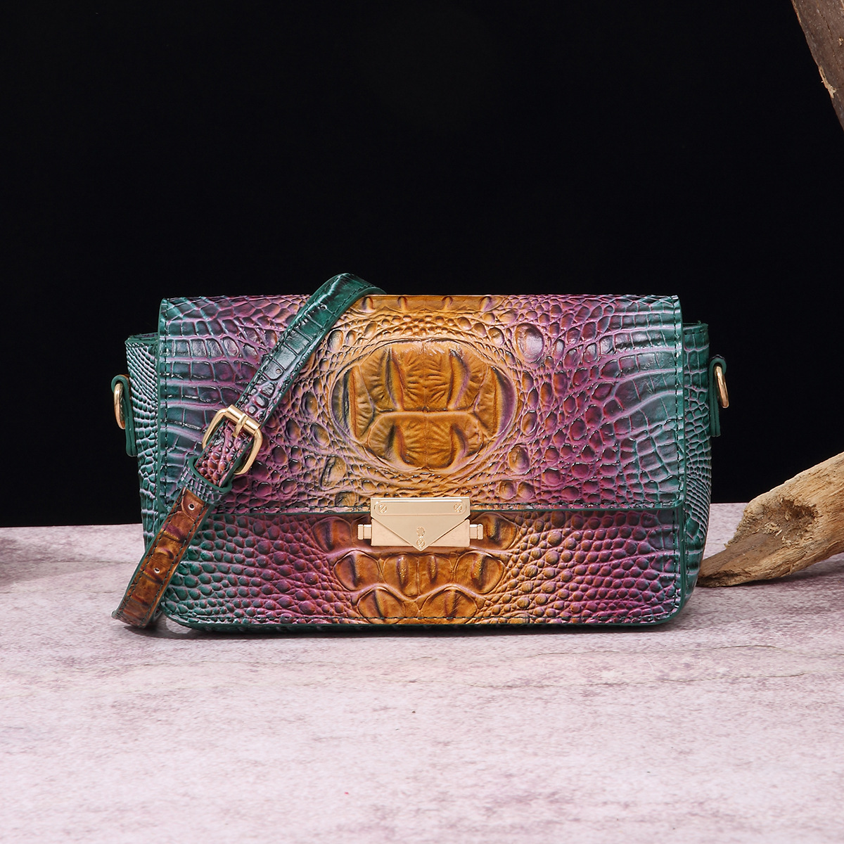 Dames schoudertas retro crossbody tas en messenger bag_voghion.com