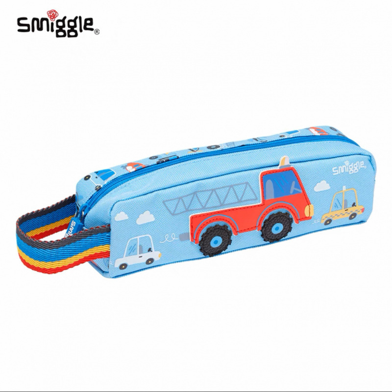 Australian smiggle estuche para bolígrafos de dibujos animados para niños bolso de papelería para estudiantes creativos plegable multifuncional